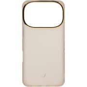 iPhone 17 Pro用 salisty クリアカラー耐衝撃ハードケース グレージュ 669-182325