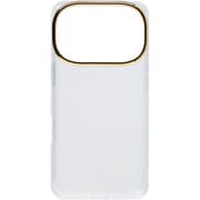 iPhone 17 Pro用 salisty クリアカラー耐衝撃ハードケース ゴールド/クリア 669-182332