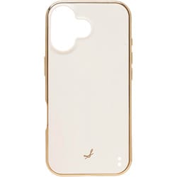 iPhone 17用 salisty マットカラー耐衝撃ハードケース オフホワイト 669-182394