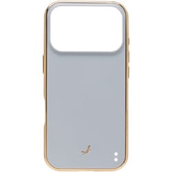 iPhone 17 Pro用 salisty マットカラー耐衝撃ハードケース パウダーブルー 669-182417