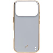 iPhone 17 Pro用 salisty マットカラー耐衝撃ハードケース パウダーブルー 669-182417