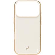 iPhone 17 Pro用 salisty マットカラー耐衝撃ハードケース オフホワイト 669-182424