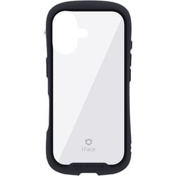 iPhone 17用 iFace Reflection強化ガラスクリアケース ブラック 41-182875