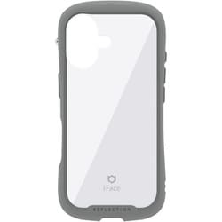 iPhone 17用 iFace Reflection強化ガラスクリアケース グレー 41-182882