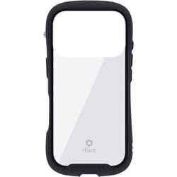 iPhone 17 Pro用 iFace Reflection強化ガラスクリアケース ブラック 41-182936