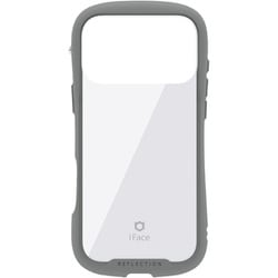 iPhone 17 Pro Max用 iFace Reflection強化ガラスクリアケース グレー 41-183001