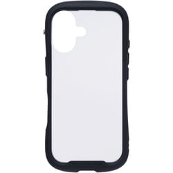 iPhone 17用 iFace Reflection Frost 強化ガラスクリアケース ブラック 41-183070