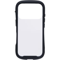 iPhone 17 Pro用 iFace Reflection Frost 強化ガラスクリアケース ブラック 41-183117