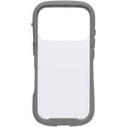 iPhone 17 Pro用 iFace Reflection Frost 強化ガラスクリアケース グレー 41-183124