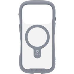 iPhone 17 Pro用 iFace Reflection MagSynq 強化ガラスクリアケース グレー 41-183216