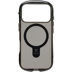 iPhone 17 Pro用 iFace Look in Clear Hybrid MagSynqケース ブラック/フロスト 41-183568
