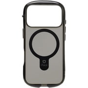 iPhone 17 Pro用 iFace Look in Clear Hybrid MagSynqケース ブラック/フロスト 41-183568