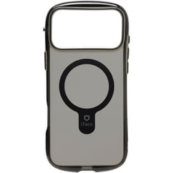 iPhone 17 Pro Max用 iFace Look in Clear Hybrid MagSynqケース ブラック/フロスト 41-183582
