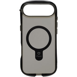 iPhone Air用 iFace Look in Clear Hybrid MagSynqケース ブラック/フロスト 41-183605