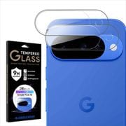 2枚組 Google Pixel 10用 カメラレンズ 保護フィルム ガラスフィルム 日本製硝子 硬度9H 全面保護 レンズカバー カメラフィルム 透明 クリア CRCG-GP10
