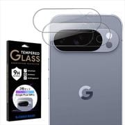 2枚組 Google Pixel 10 Pro用 カメラレンズ 保護フィルム ガラスフィルム 日本製硝子 硬度9H 全面保護 レンズカバー カメラフィルム 透明 クリア CRCG-GP10P
