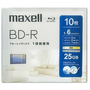 録画用 BD-R 25GB 1-6倍速 インクジェットプリンター対応 ひろびろ美白レーベル 片面1層 10枚 BRV25WPH.10S