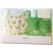 スタイ ハンカチ 靴下 セット ソックスギフトBOX フルーツ バナナ R-240916BAN