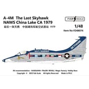 FABD48074 1/48 デカール A-4M “ザ ラスト スカイホーク” チャイナレイク海軍兵器センター 1979年 [プラモデル用品]