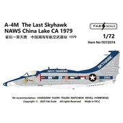 FABD72074 1/72 デカール A-4M “ザ ラスト スカイホーク” チャイナレイク海軍兵器センター 1979年 [プラモデル用品]
