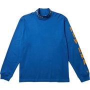 ゴルフウェアメンズ HIGH NECK WARMTEE Mサイズ BLU 14669867