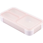 薄型弁当箱 抗菌フードマン 400ml ライトピンク