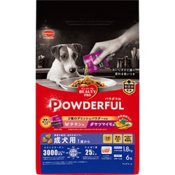 ビューティープロ ドッグ パウダフル 成犬用 チキン味 サツマイモ味 パウダー付き 1.836kg [ドッグフード アダルト チキン サツマイモ]