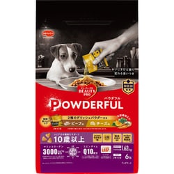 ビューティープロ ドッグ パウダフル 10歳以上 ビーフ味 チーズ味 パウダー付き 1.656kg [ドッグフード シニア 高齢犬 ビーフ チーズ]