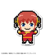 GIN-018 銀魂 描き下ろしピクセルアートステッカー 神楽