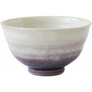 飯碗 11cm 裾濃 藍花 陶器 波佐見焼 藤色 15351