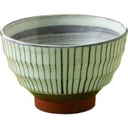 飯碗 11.5cm 十草 藍花 陶器 波佐見焼 青 18968