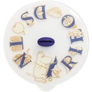 シリコン蓋 ムーミン 電子レンジ対応 シリコンリッド ジャーナル ブルー 60042