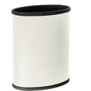 レザー巻 楕円タイプ ホワイト(サッシュ色)ブラック LME-WH