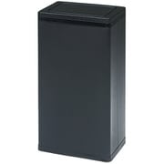 角型ロータリー屑入Bライン 袋止め付 ブラック RSL-21B