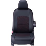シートカバー 全席セット キャラバン クール ブラック×レッド 17ENC5652KA