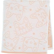 フェイスタオル 絵本 キャラクター 無撚糸 34×80cm ノンタン FO426300