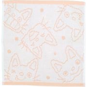 ハンドタオル 絵本 キャラクター 無撚糸 34×35cm ノンタン WO426300