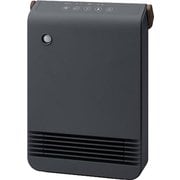 セラミックヒーター 18～30℃で温度設定 強1200W/弱600W切替式 人感センサー 木目デザイン オンオフタイマー CHT2517GY