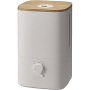 ハイブリッド加湿器 ウッドモイスト 適用畳数（木造7畳/鉄筋11畳）最大加湿量420mL/h タンク容量4L 上部給水 木目調カバー 使いやすいダイヤル式 HBT2581GG