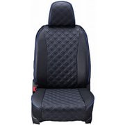 シートカバー 全席セット オデッセイ キルト ブラック×ブルーステッチ 15EHC0427E
