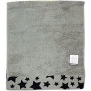 ハンドタオル ナチュラルスター タオル 35×34cm グレー SSNS-050