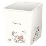 収納ボックス スヌーピー 合皮バスケット 小物入れ 幅10×奥行10×高さ12cm きょうだい SN-5545256BR