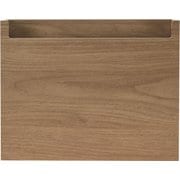 収納ボックス タツクラフト バスク マグネット ペーパーポケット 幅25.4×奥行6.9×高さ19.8cm ブラウン
