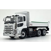 KS03940Ｗ 1/43 UD TRUCKS QUON KYOKUTOダンプ ホワイト [ダイキャストミニカー]