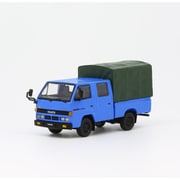 T66642 1/64 いすゞ NHR 1987 LHD（幌付き） ブルー [ダイキャストミニカー]