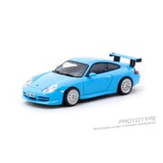 T64G-069-BL 1/64 Porsche 911 GT3 （type 996） Light Blue [ダイキャストミニカー]