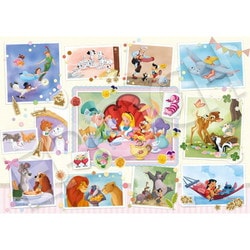 72-407 パズルデコレーションコラージュ ディズニー Treasured Moments （トレジャー・モーメント） 108ピース [ジグソーパズル 108ピース]