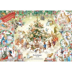 02-230 ホッピークリスマス！ピーターラビット [ジグソーパズル 108ピース]