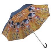 折りたたみ傘 晴雨兼用 49cm 名画折りたたみ傘 クリムト 接吻 AU-02515