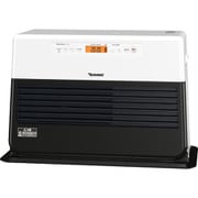 石油ファンヒーター 暖房能力最大10kW 木造26畳/コンクリート35畳 タンク容量9L ホワイト×ブラック 日本製 FZ-104-WK